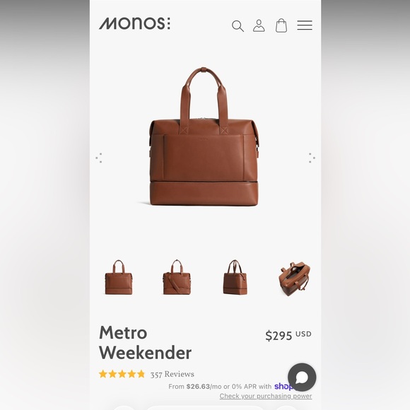Monos Metro Weekender - Picture 8 of 14
